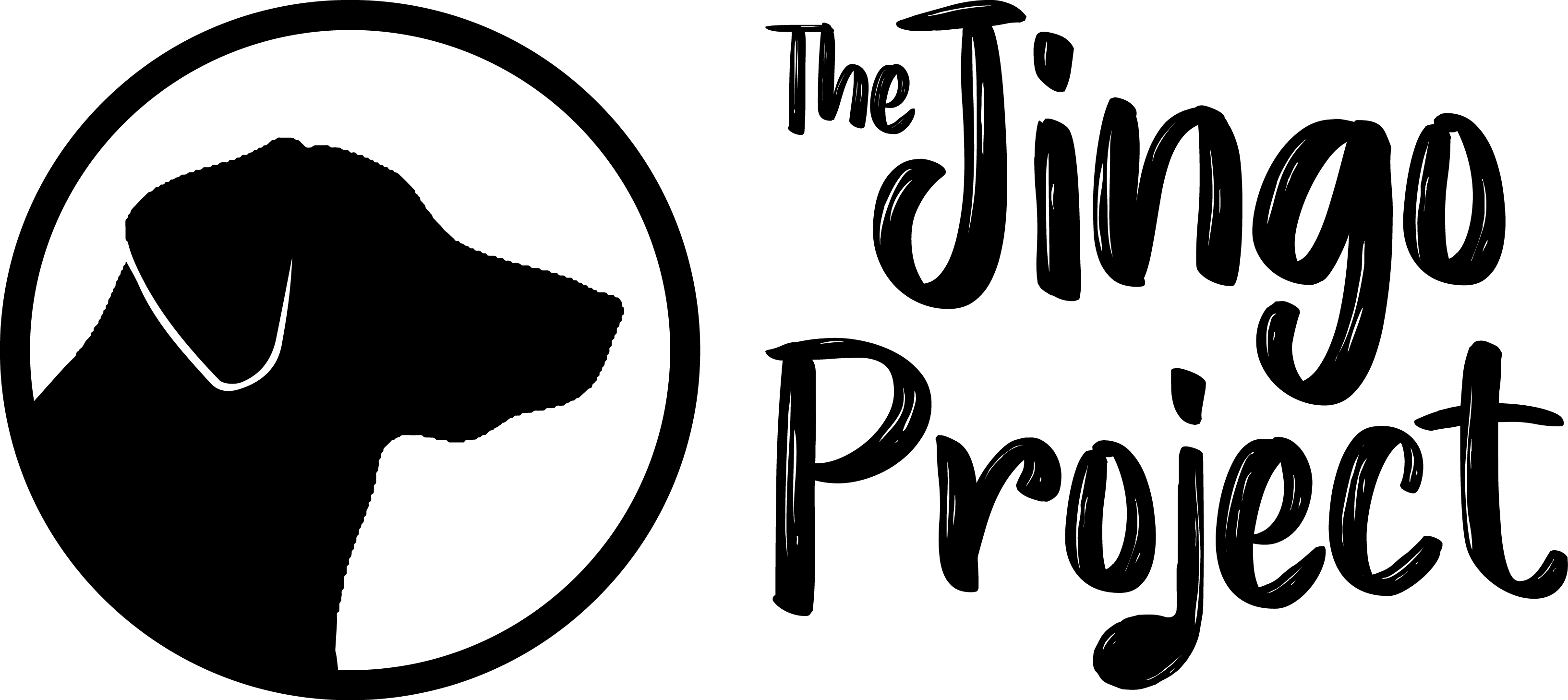 Jingo logo negro